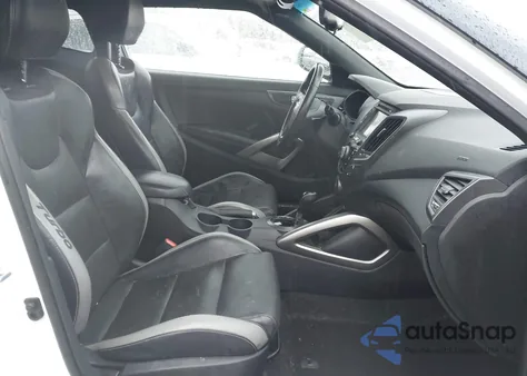 2016 Hyundai Veloster Turbo из США, поврежденный, VIN KMHTC6AE5GU297945
